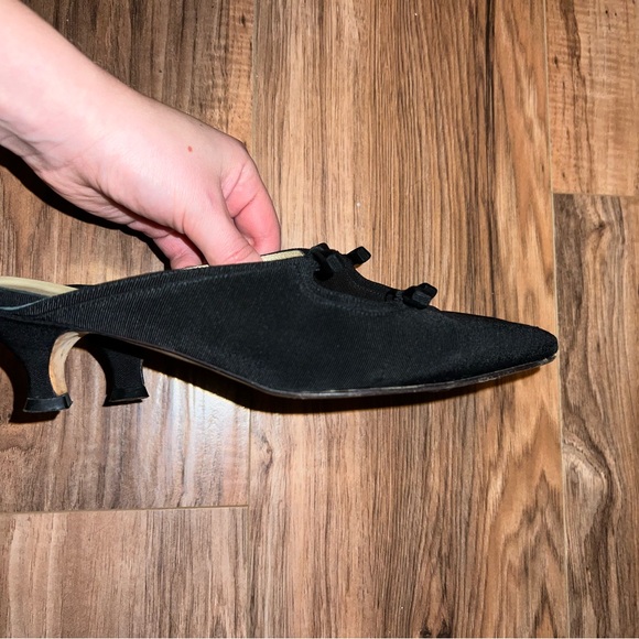 Anne Klien Kitten Heels 👠 🖤 - Picture 5 of 5